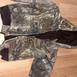 Carhartt Camouflage Hooded Jacket